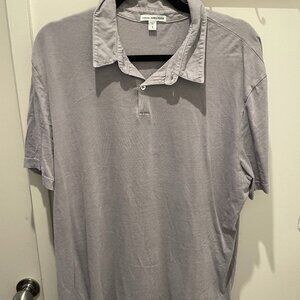 JAMES PERSE - Supima Cotton-Jersey Polo Shirt